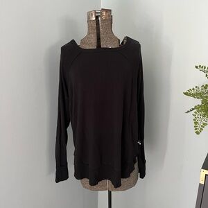 JoyLab Black Athleisure Top